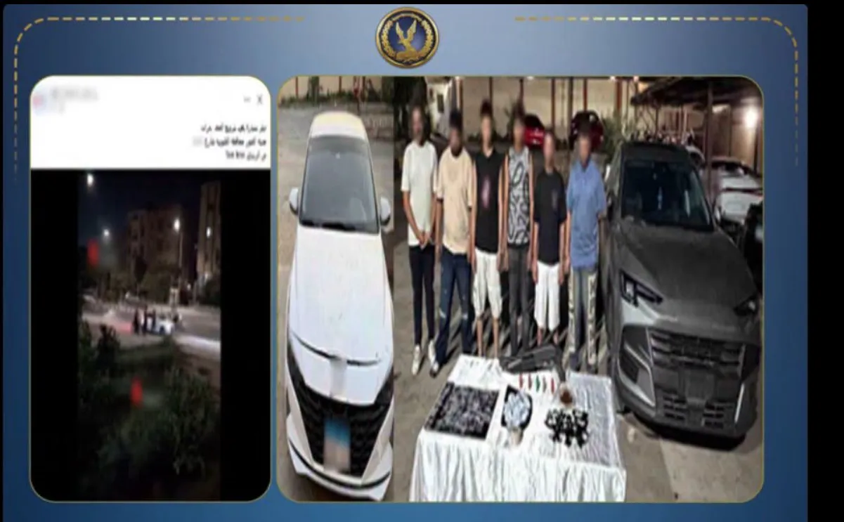 فيديو على السوشيال ميديا يقود لضبط 6 أشخاص ومخدرات وسلاح في القليوبية